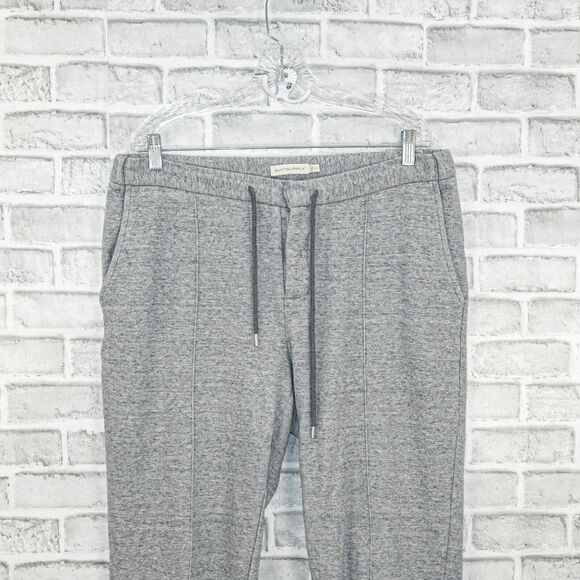 SUITSUPPLY Men's Heather gray drawstring Jogger sweatpant cotton blend sz XL - Picture 5 of 10